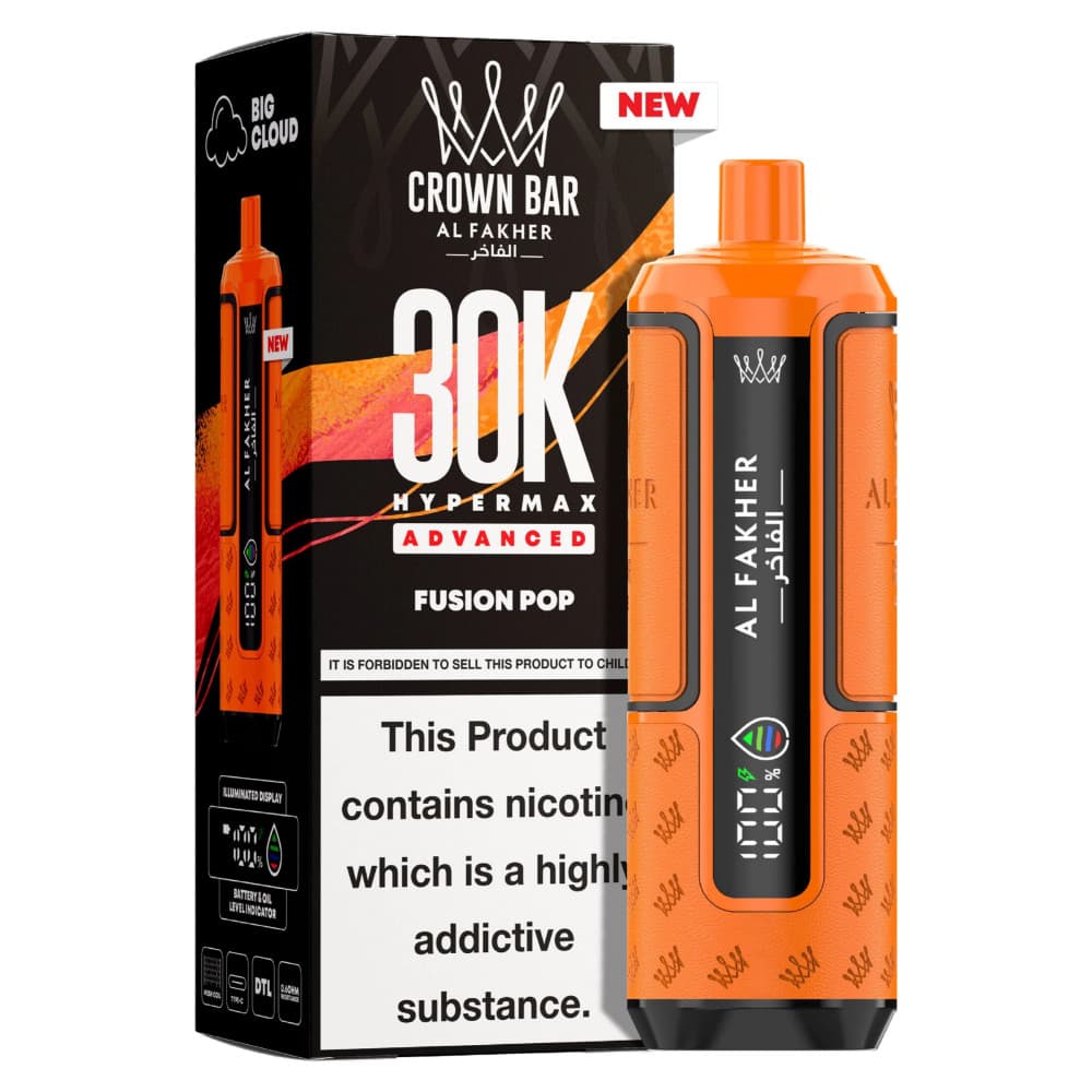  Fusion Pop Al Fakher 30k Hypermax