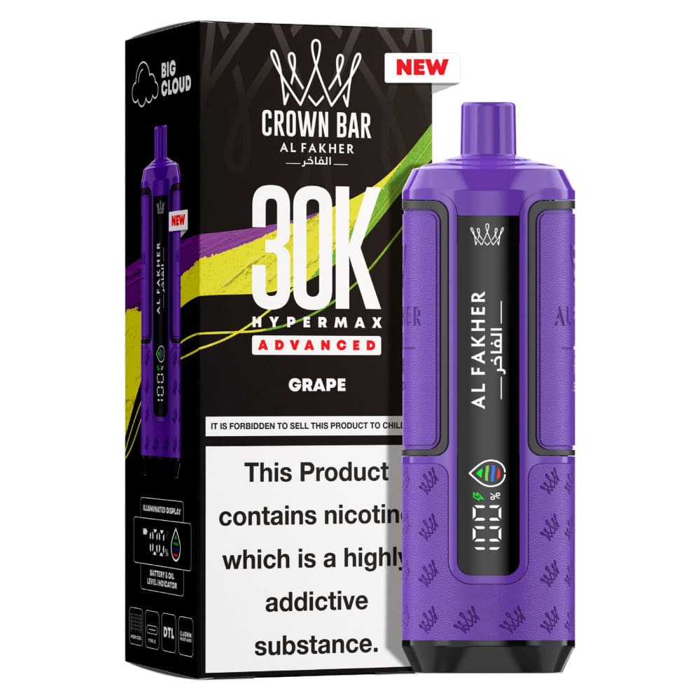  Grape Al Fakher 30k Hypermax