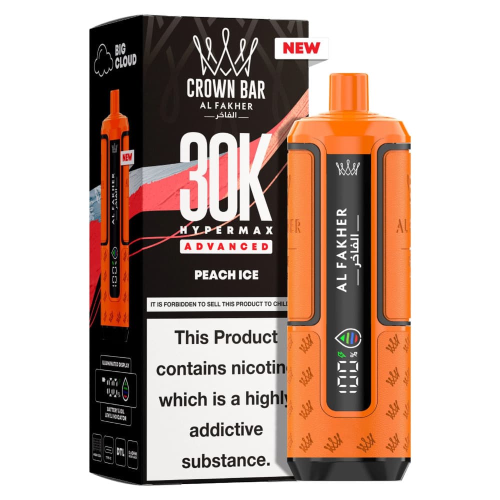  Peach Ice Al Fakher 30k Hypermax