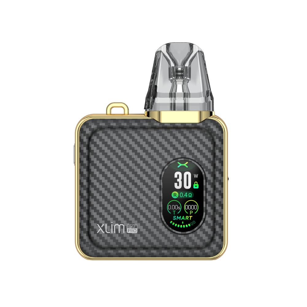  Gold Carbon Oxva Xlim SQ Pro Pod Vape Kit