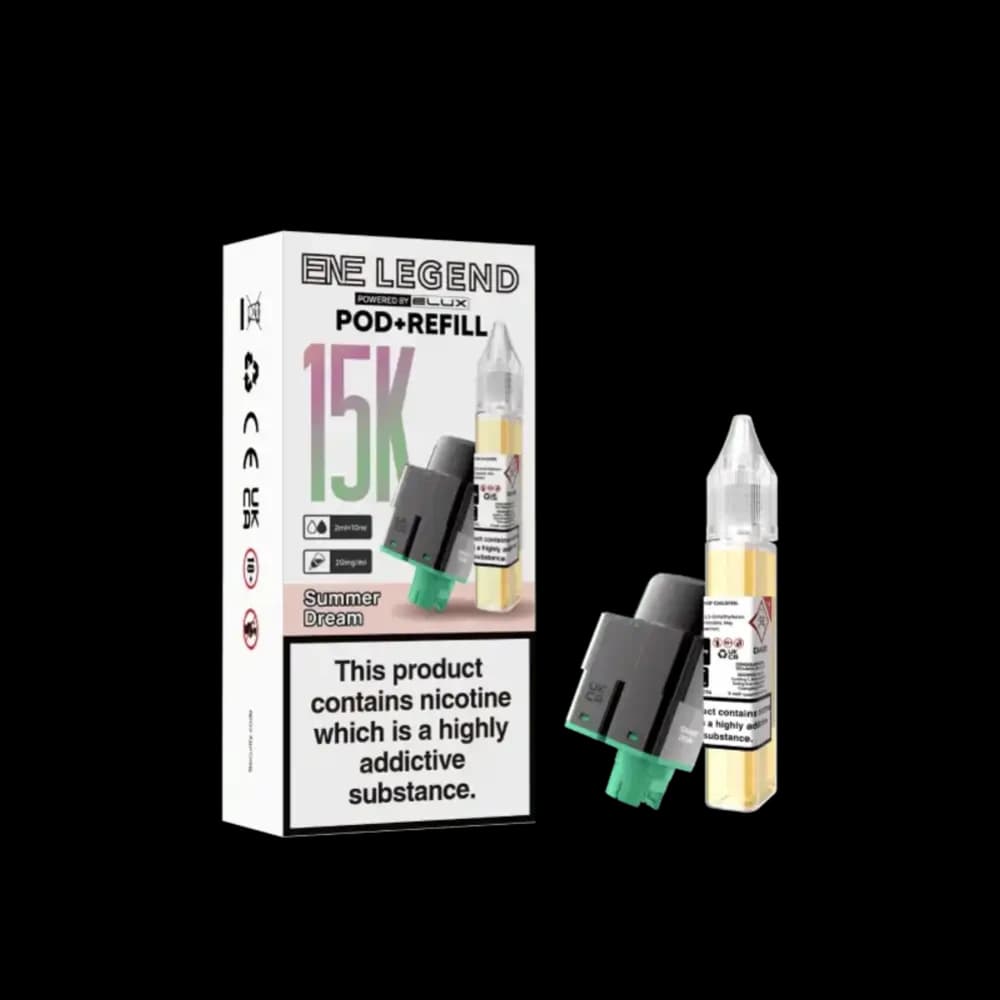  Summer Dream Elux Ene Legend 15k Refill Pods