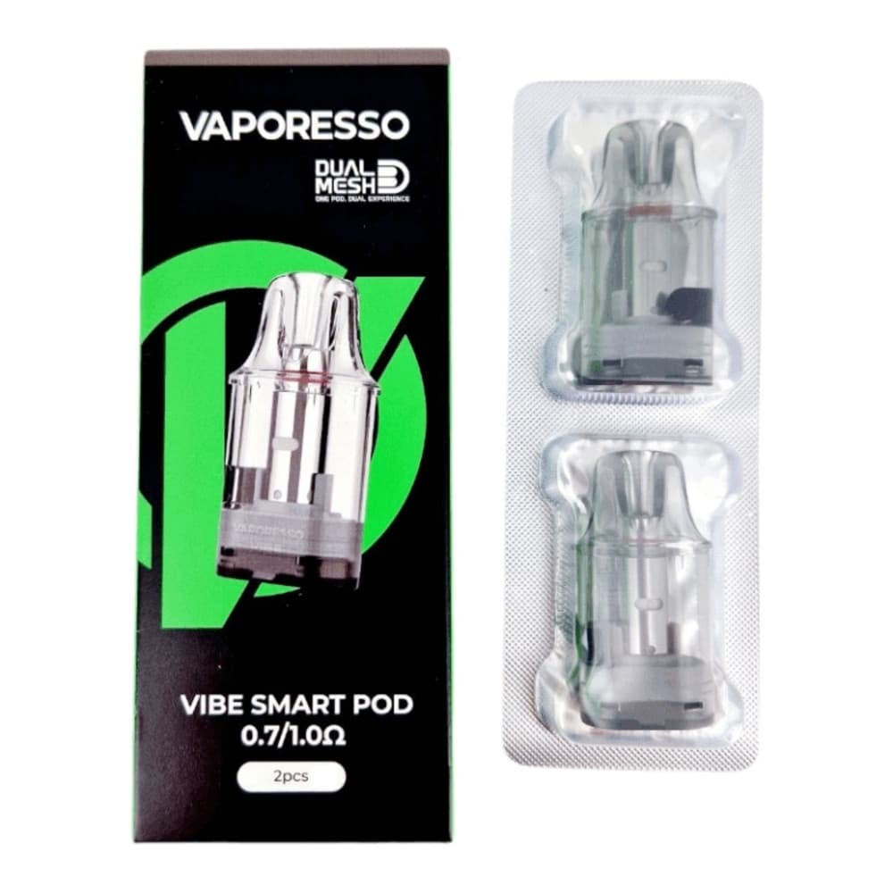  0.7ohm / 1.0ohm XL Vaporesso Vibe Replacement Pods 2 Packs
