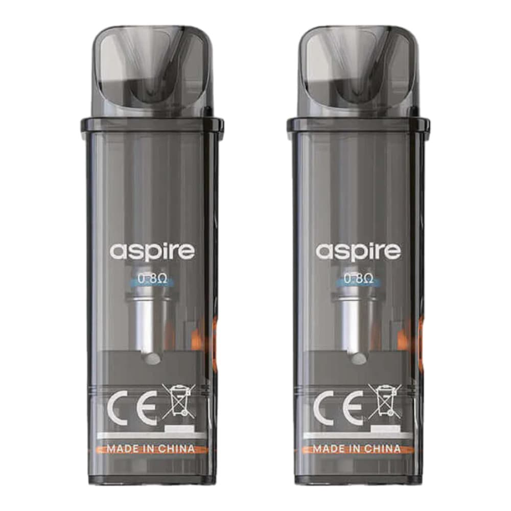  0.8ohm 2ml or 4.5ml Aspire Gotek X2 Replacement Pods 2 Packs