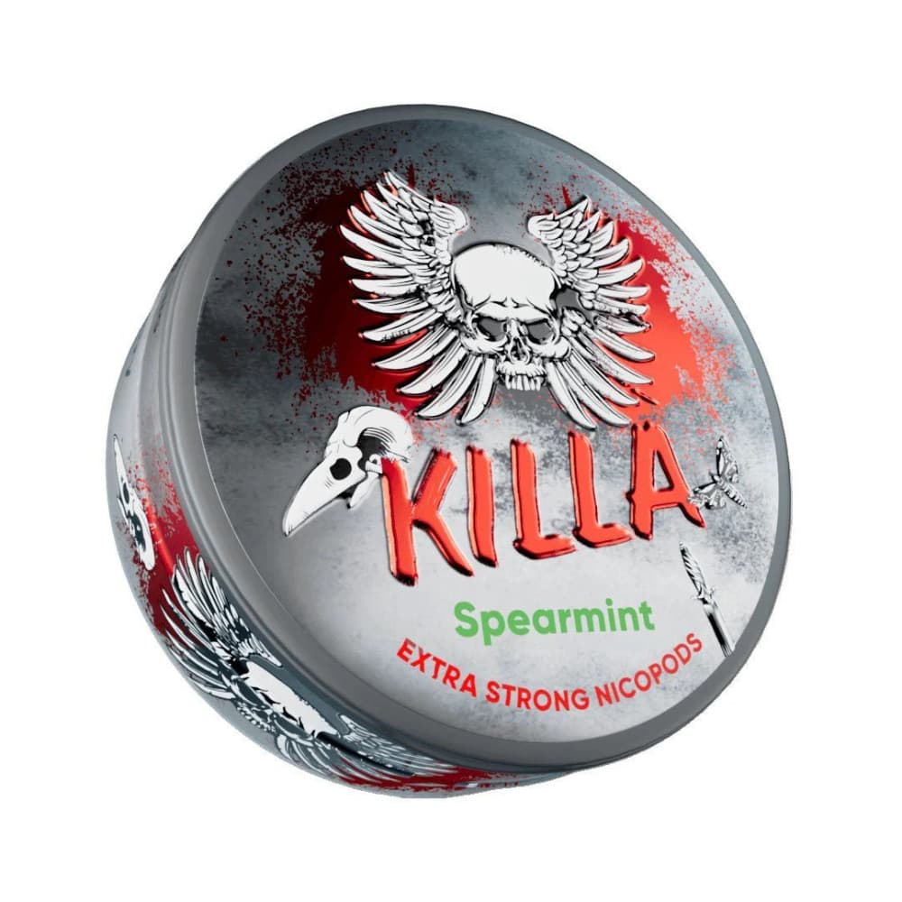 Spearmint / 16mg Killa Nicotine Pouches