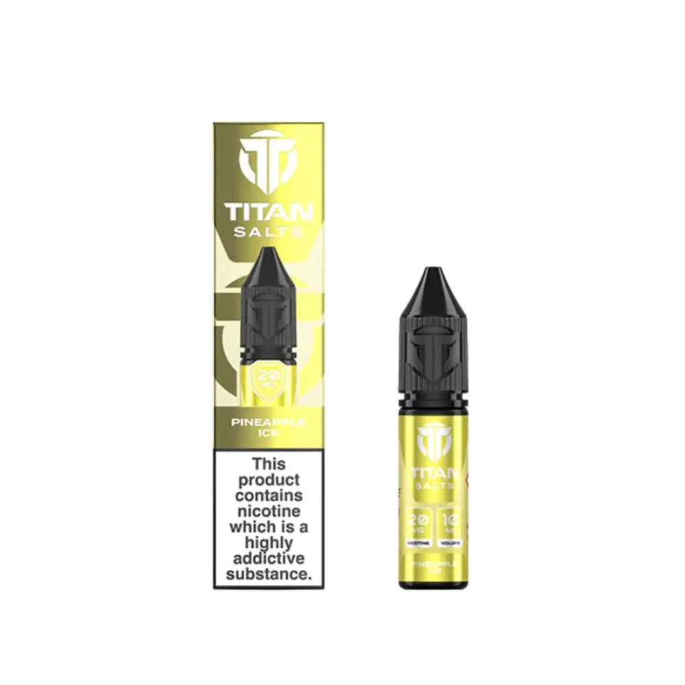  Pineapple Ice / 20mg Titan Nic Salts e liquids 10ml