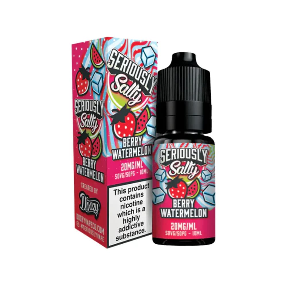  Berry Watermelon / 20mg Doozy Seriously Salty Nic Salts e liquids 10ml
