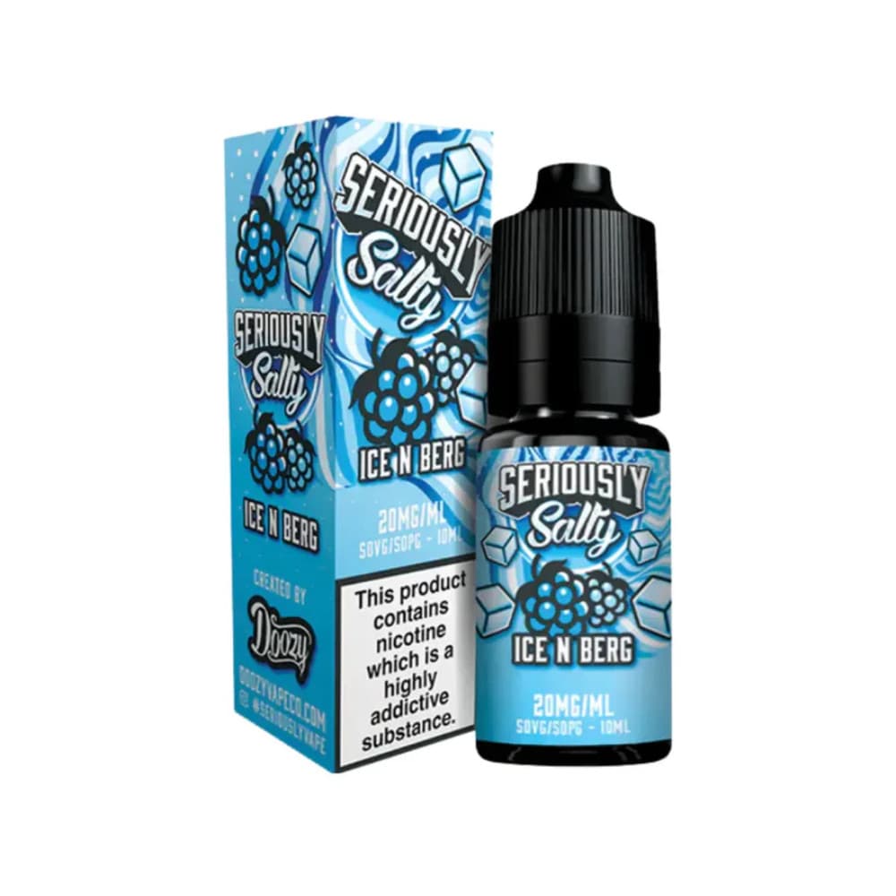  Ice N Berg / 20mg Doozy Seriously Salty Nic Salts e liquids 10ml
