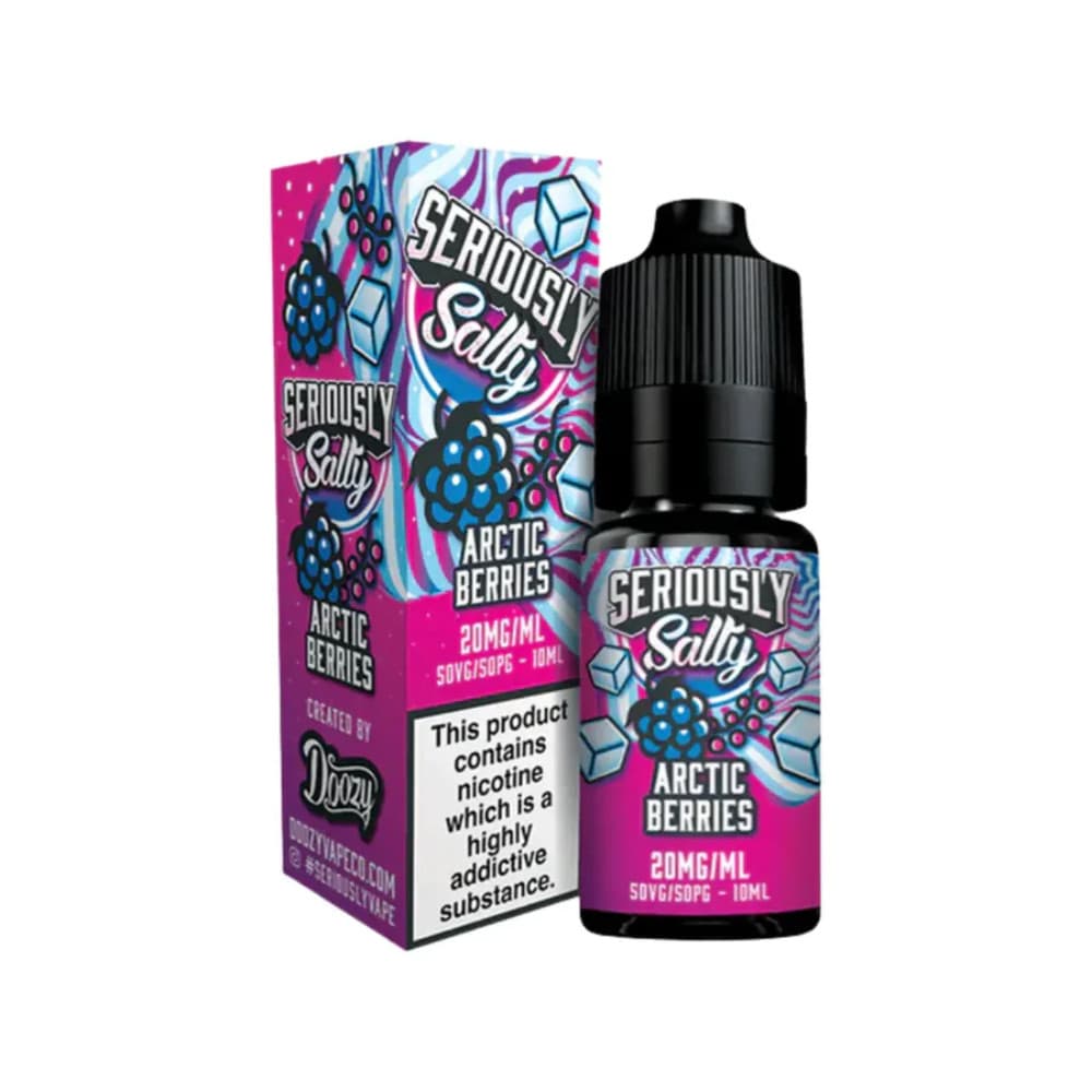  Arctic Berries / 20mg Doozy Seriously Salty Nic Salts e liquids 10ml