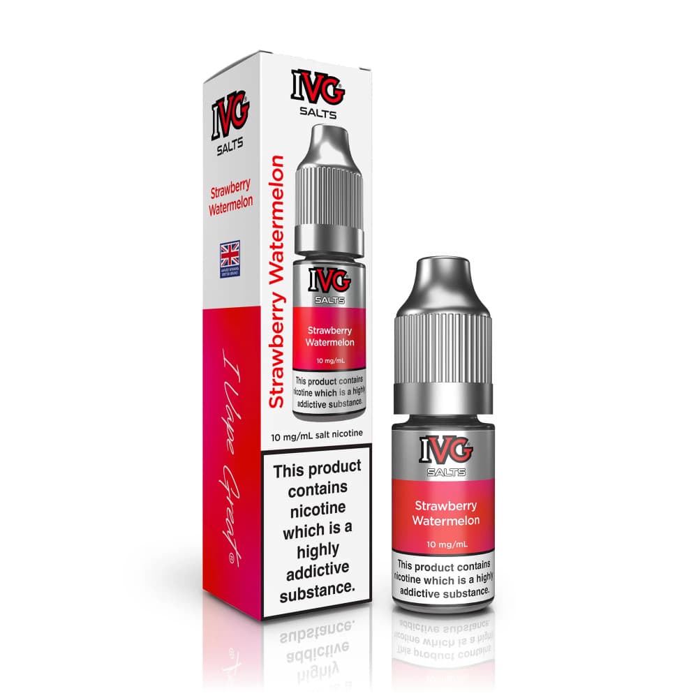  Strawberry Watermelon / 10mg IVG Salt e liquids 10ml