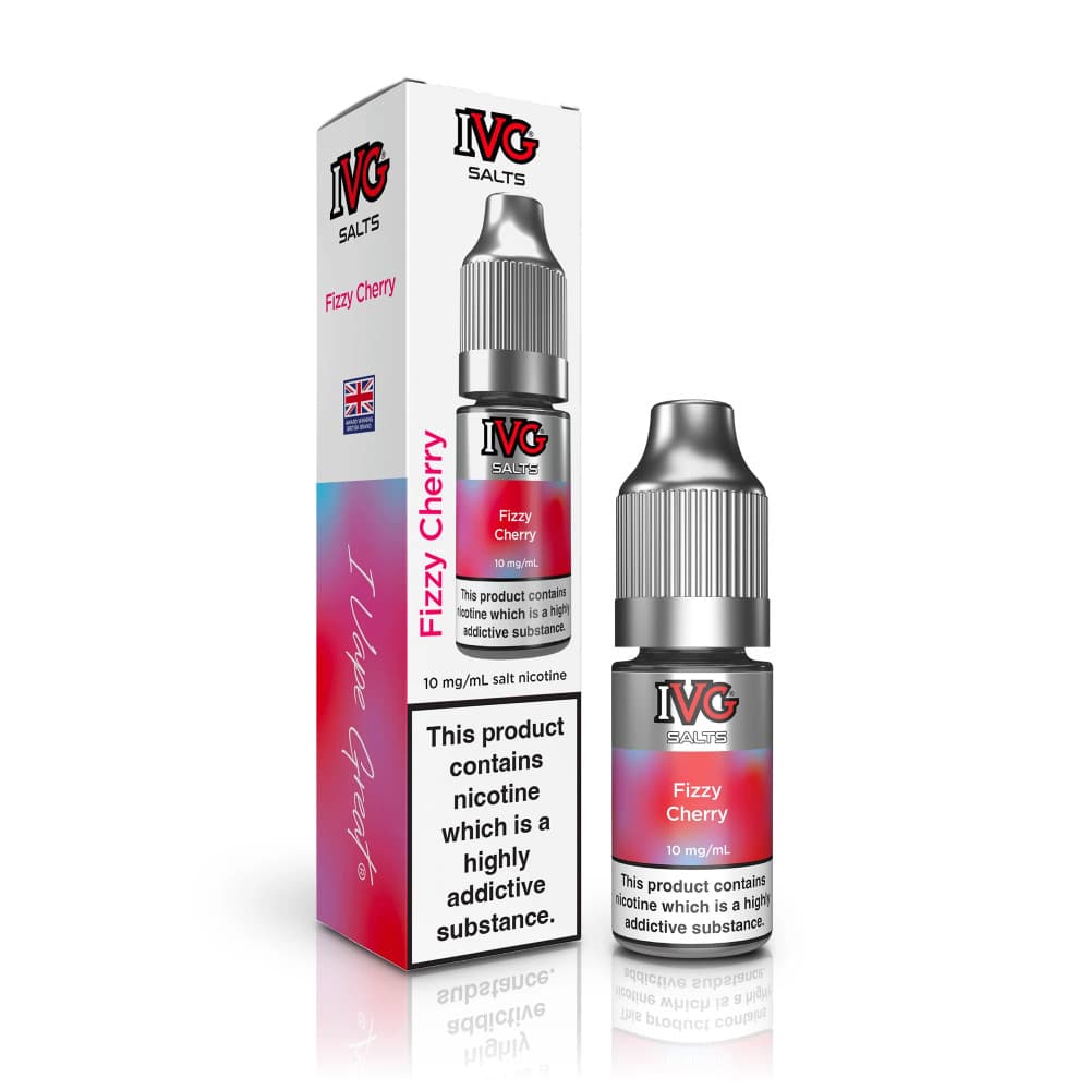  Fizzy Cherry / 10mg IVG Salt e liquids 10ml