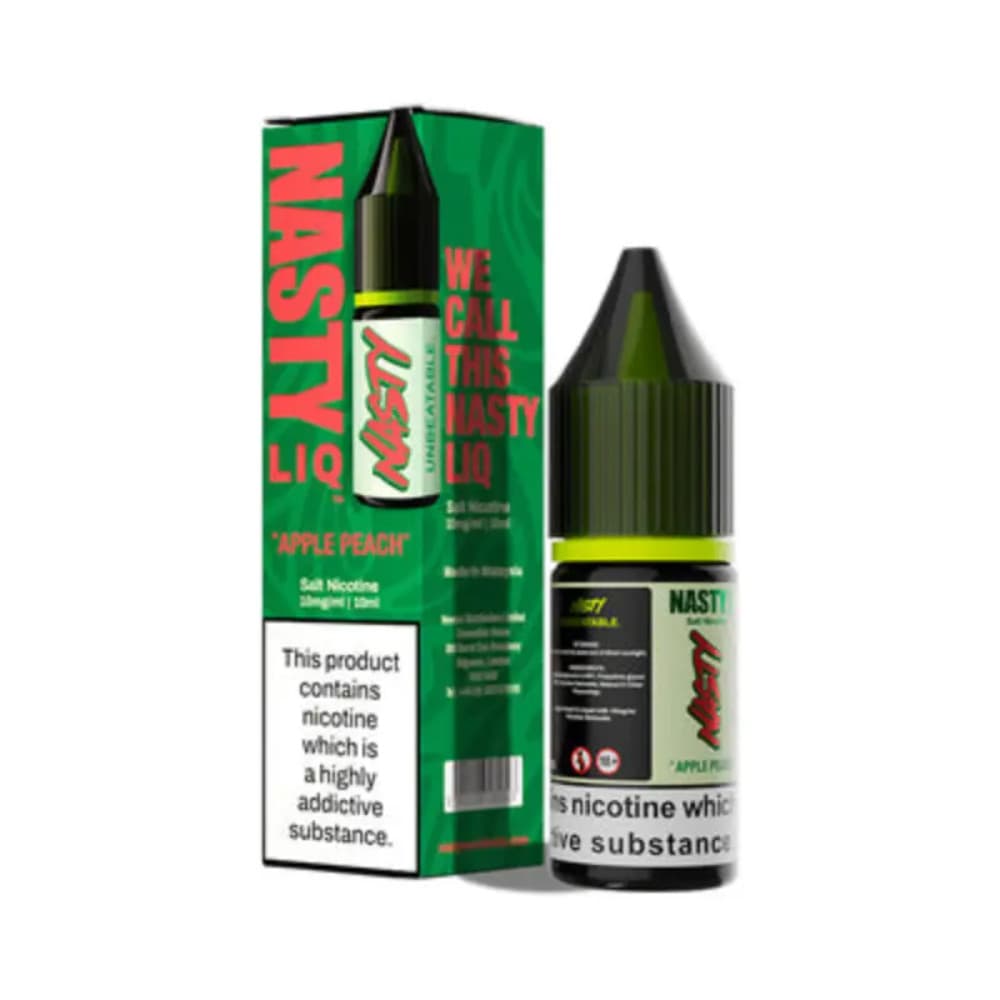  Apple Peach / 20mg Nasty Liq Nic Salts e liquids 10ml