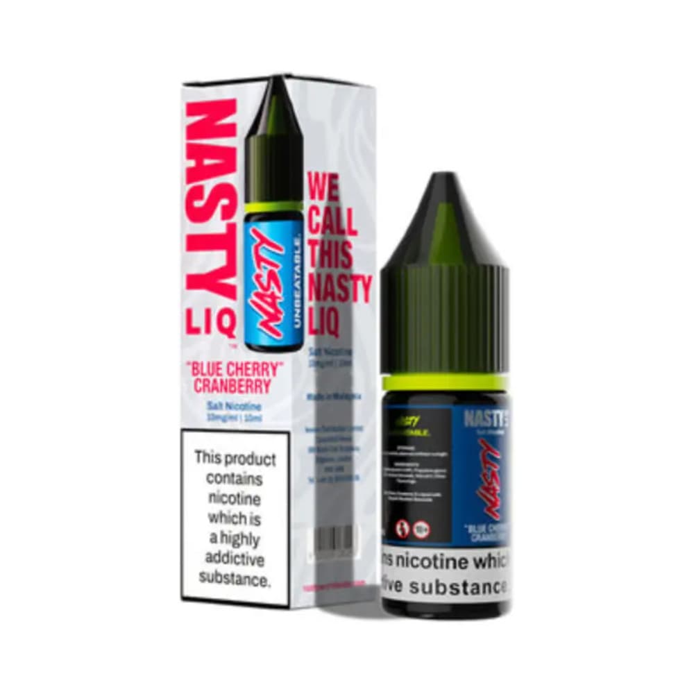  Blue Cherry Cranberry / 20mg Nasty Liq Nic Salts e liquids 10ml