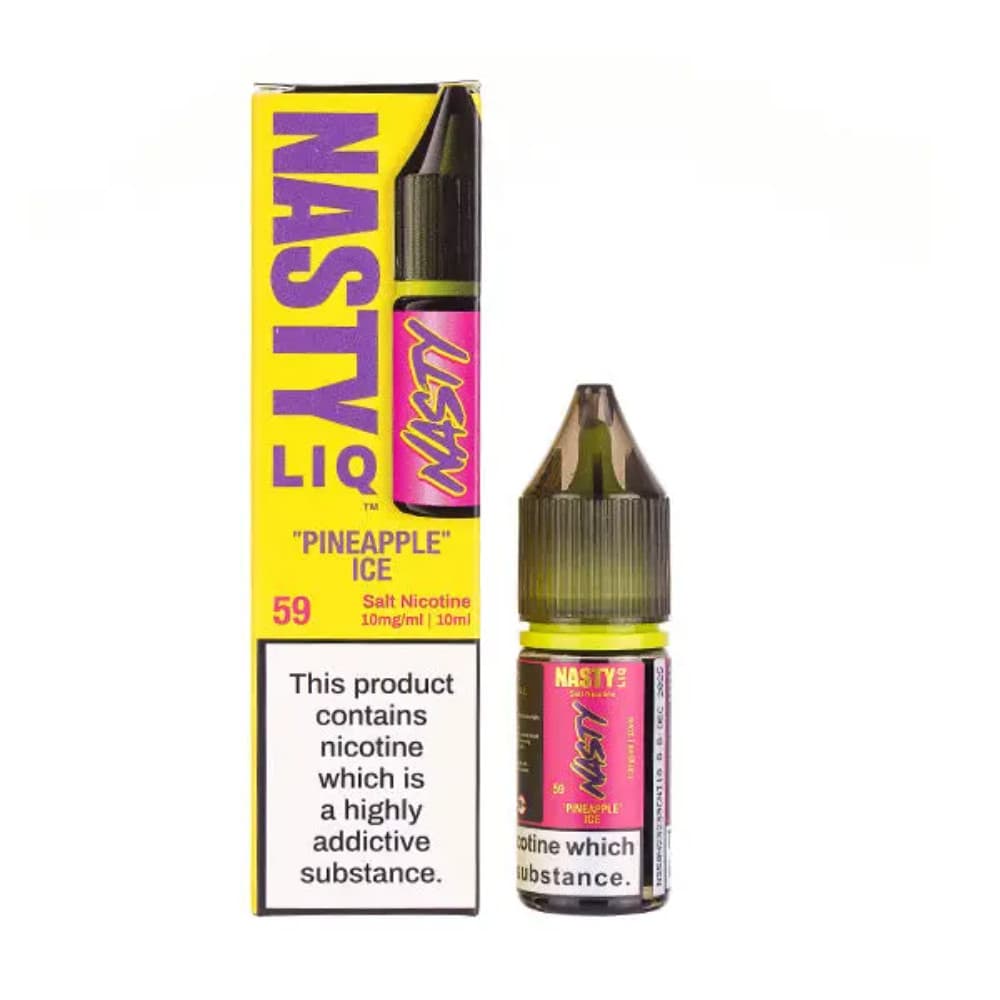  Pineapple Ice / 10mg Nasty Liq Nic Salts e liquids 10ml