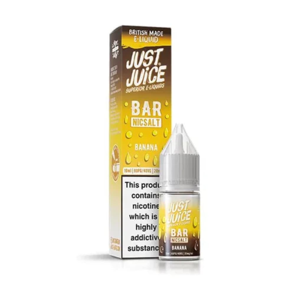  Banana / 10mg Just Juice Bar Nic Salts e liquids 10ml