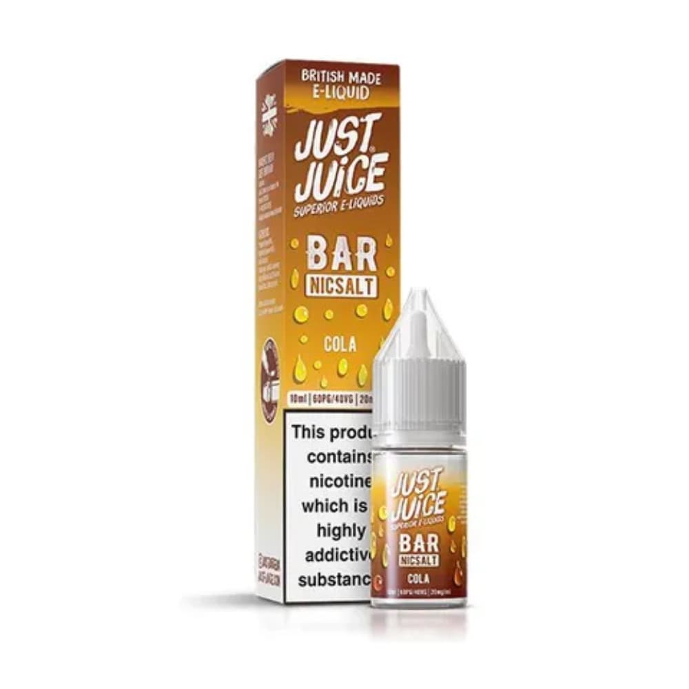  Cola / 10mg Just Juice Bar Nic Salts e liquids 10ml