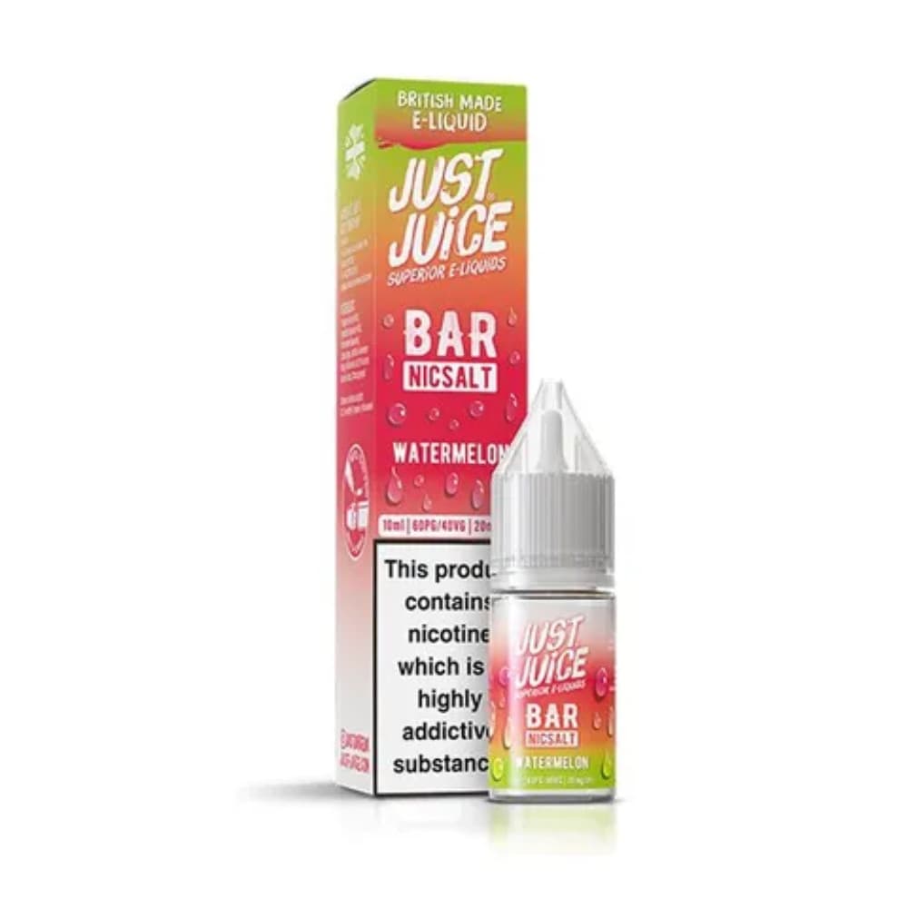  Watermelon / 10mg Just Juice Bar Nic Salts e liquids 10ml