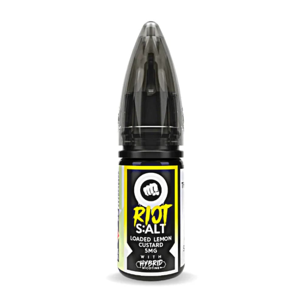  Lemon Custard / 10mg Riot Squad Nic Salt e liquids 10ml