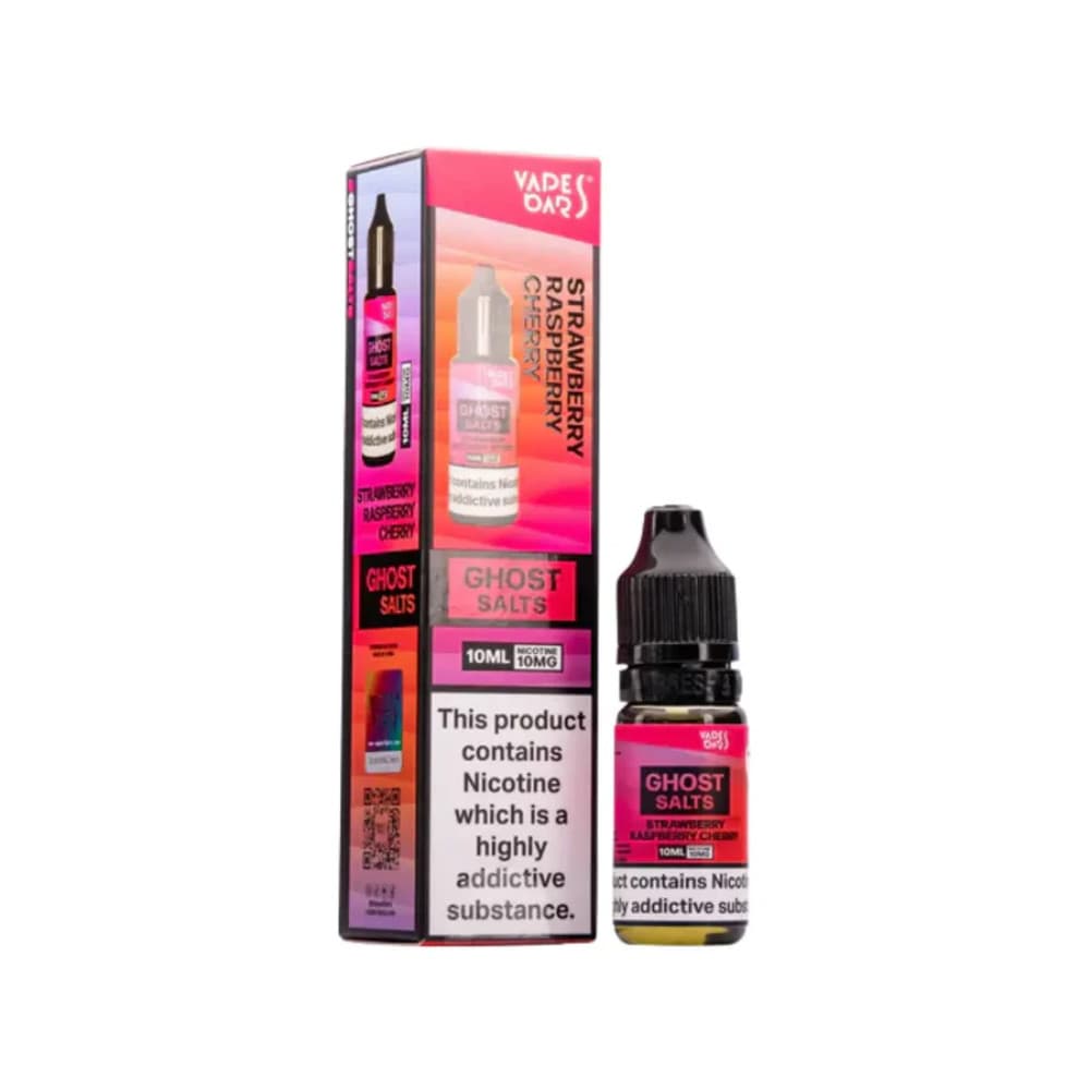  Strawberry Raspberry Cherry / 20mg Ghost 3500 Nic Salts e liquids 10ml
