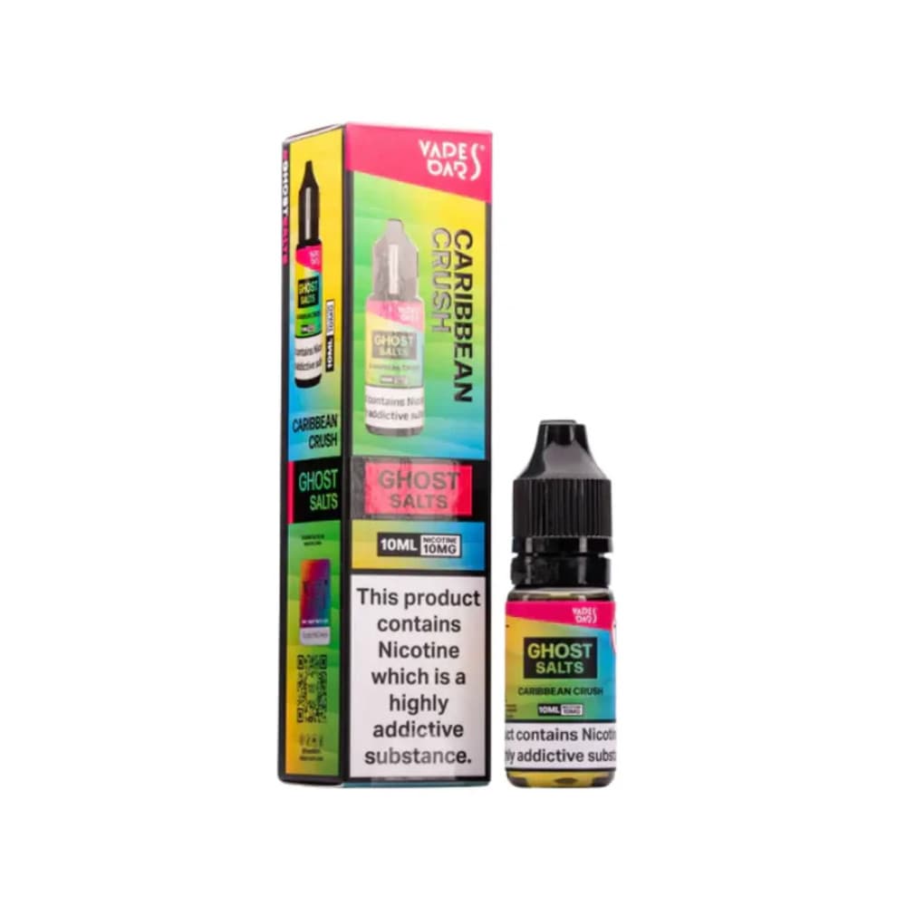  Caribbean Crush / 20mg Ghost 3500 Nic Salts e liquids 10ml
