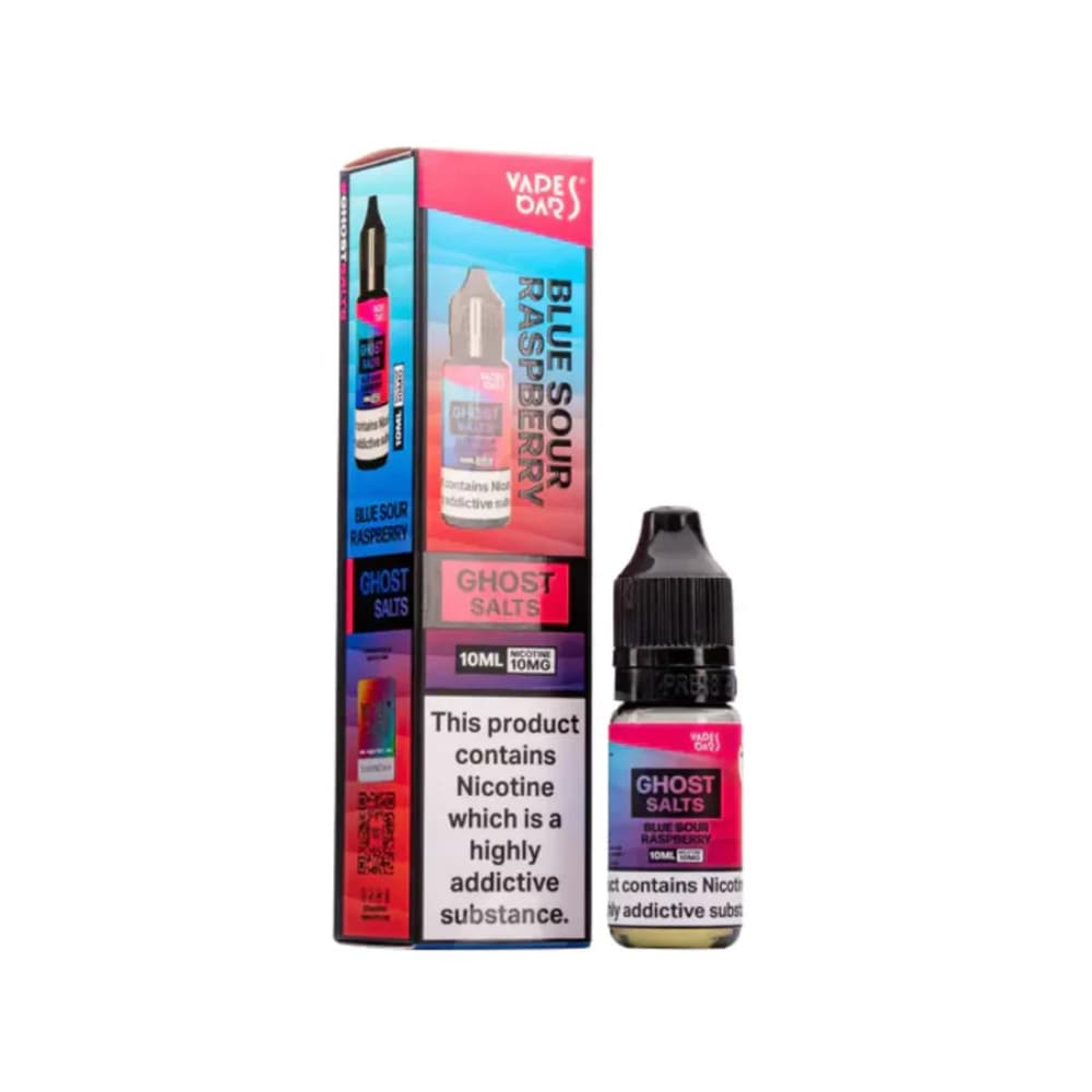  Blue Sour Raspberry / 10mg Ghost 3500 Nic Salts e liquids 10ml
