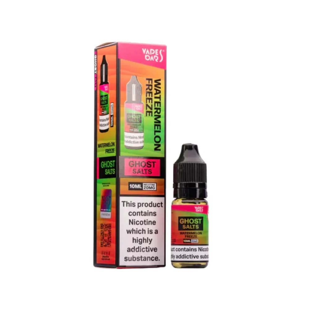  Watermelon Freeze / 10mg Ghost 3500 Nic Salts e liquids 10ml