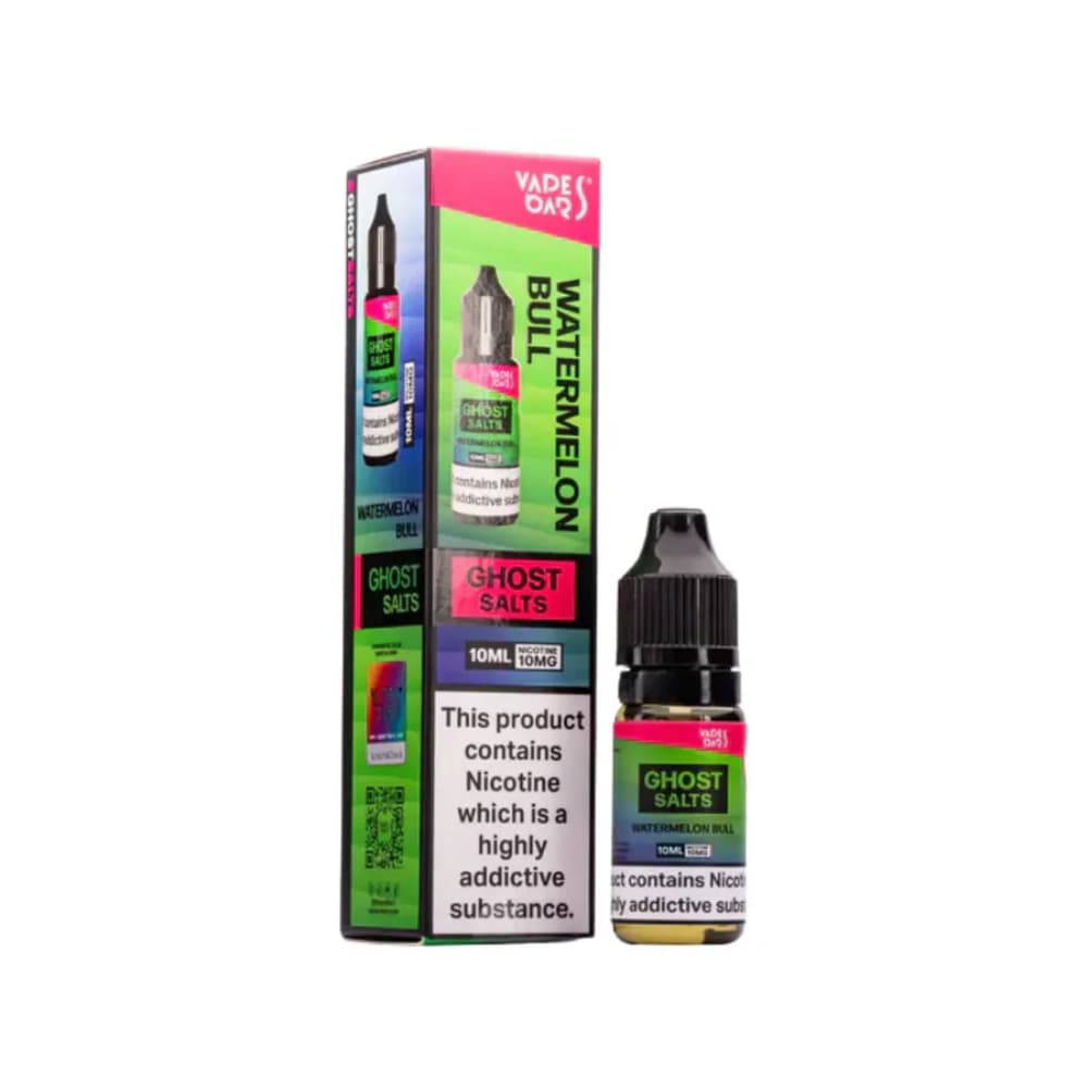  Watermelon Bull / 10mg Ghost 3500 Nic Salts e liquids 10ml