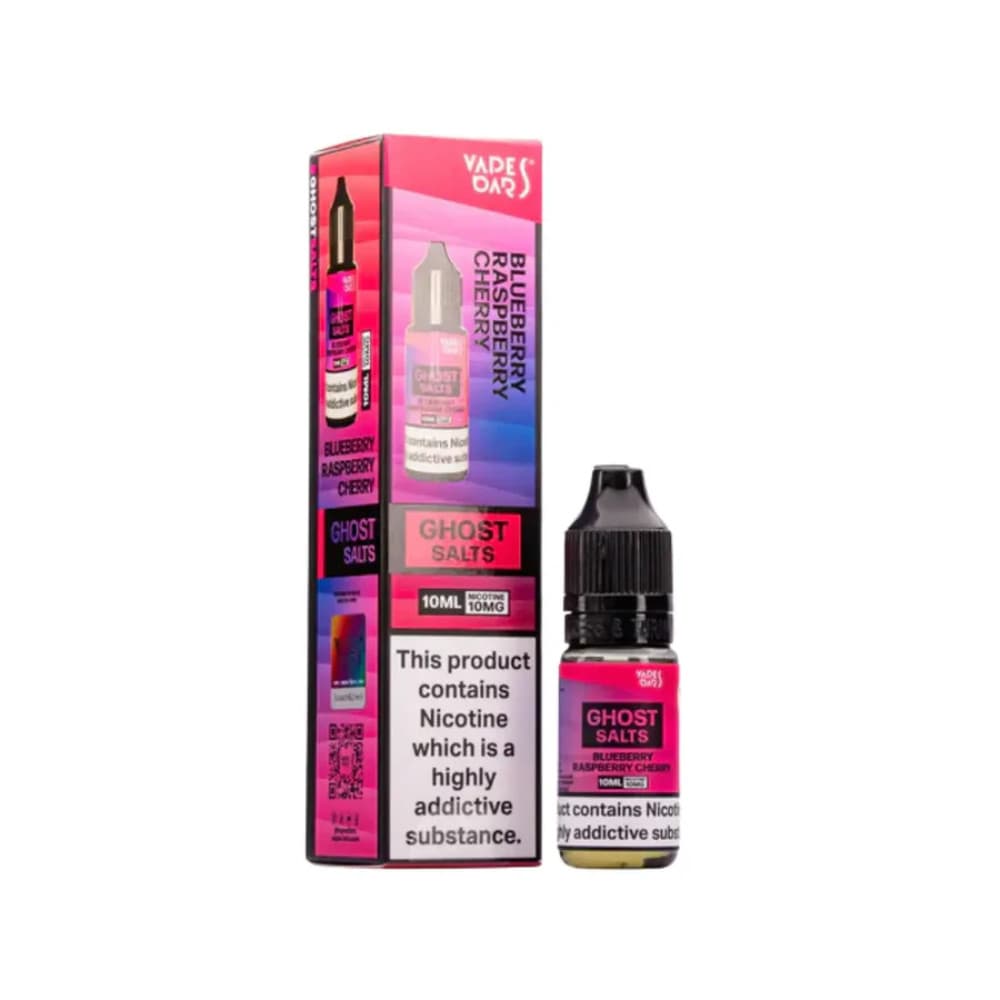  Blueberry Raspberry Cherry / 10mg Ghost 3500 Nic Salts e liquids 10ml