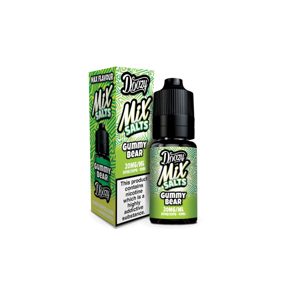  Gummy Bear / 20mg Doozy Mix Nic Salts 10ml e liquids 10ml