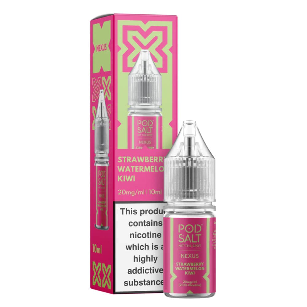  Strawberry Watermelon Kiwi / 20mg Pod Salt Nexus e liquids 10ml