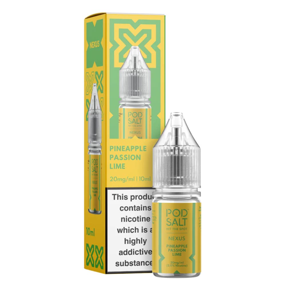  Pineapple Passion Lime / 20mg Pod Salt Nexus e liquids 10ml