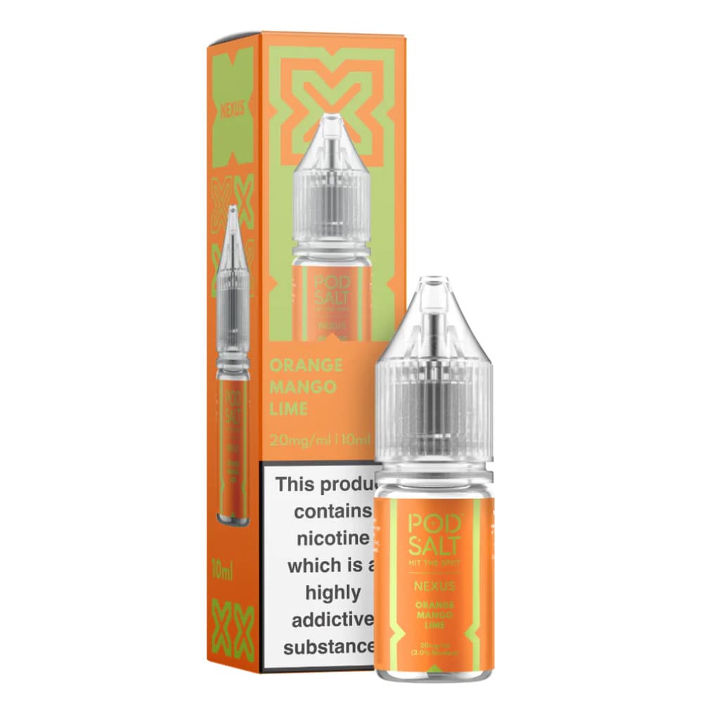  Orange Mango Lime / 20mg Pod Salt Nexus e liquids 10ml