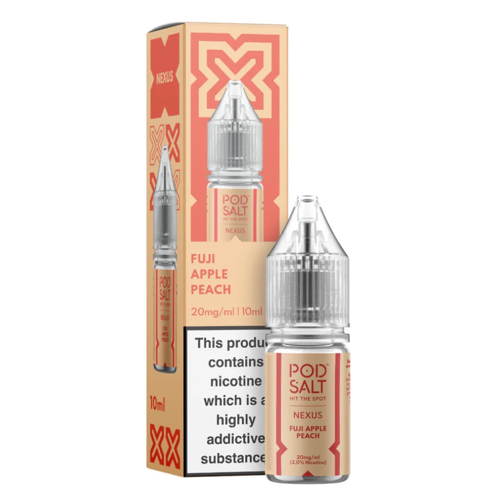  Fuji Apple Peach / 20mg Pod Salt Nexus e liquids 10ml
