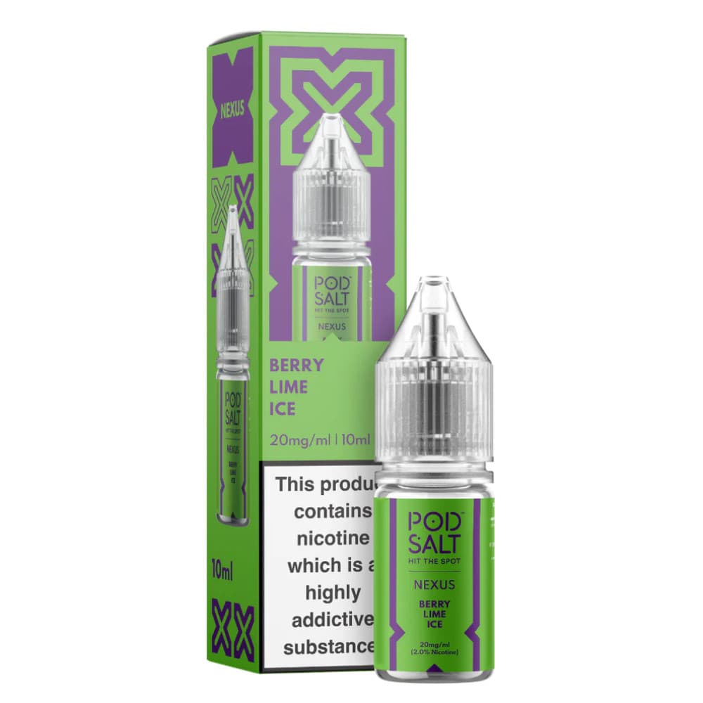 Berry Lime Ice / 10mg Pod Salt Nexus e liquids 10ml
