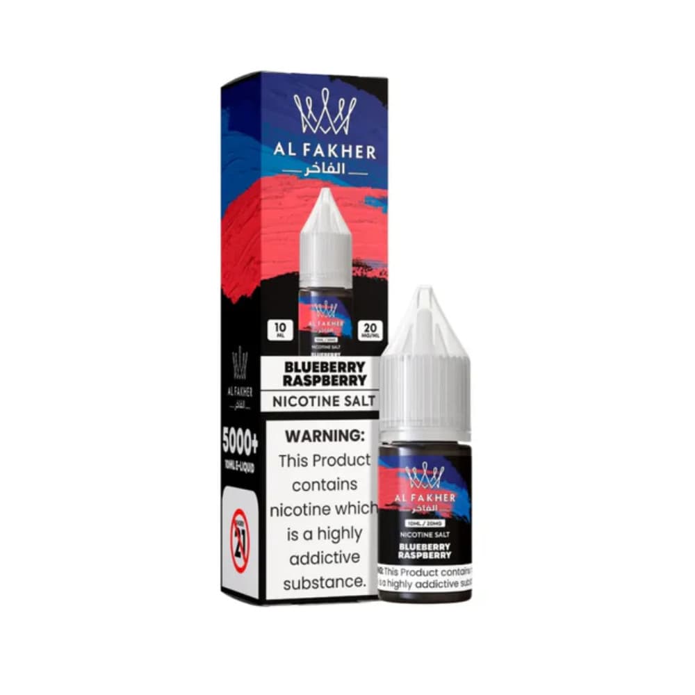  Blueberry Raspberry / 10mg Al Fakher Nic Salts e liquids 10ml