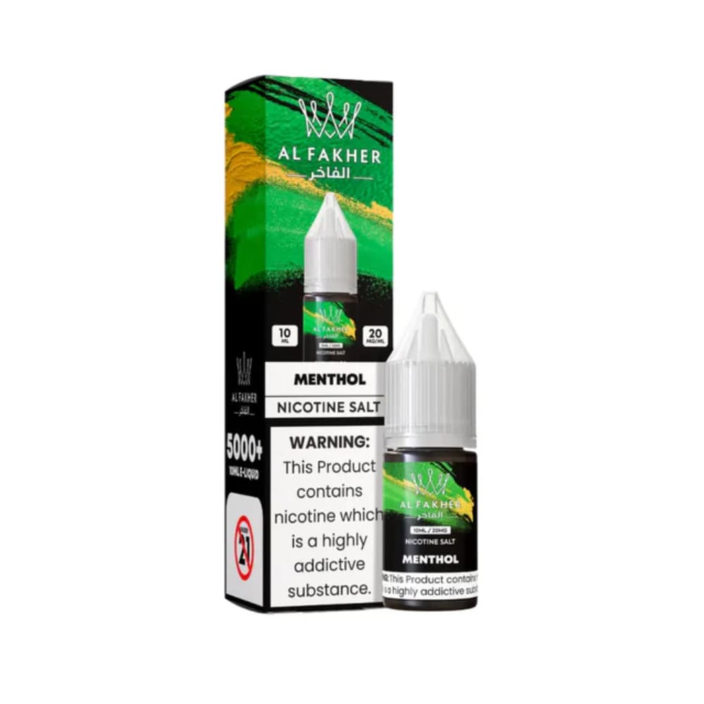  Menthol / 10mg Al Fakher Nic Salts e liquids 10ml