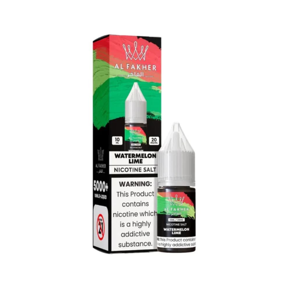  Watermelon Lime / 20mg Al Fakher Nic Salts e liquids 10ml