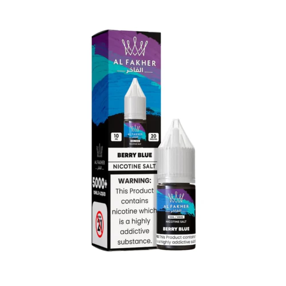  Berry Blue / 10mg Al Fakher Nic Salts e liquids 10ml