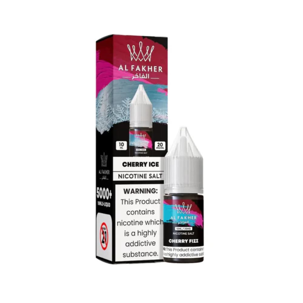  Cherry Ice / 10mg Al Fakher Nic Salts e liquids 10ml