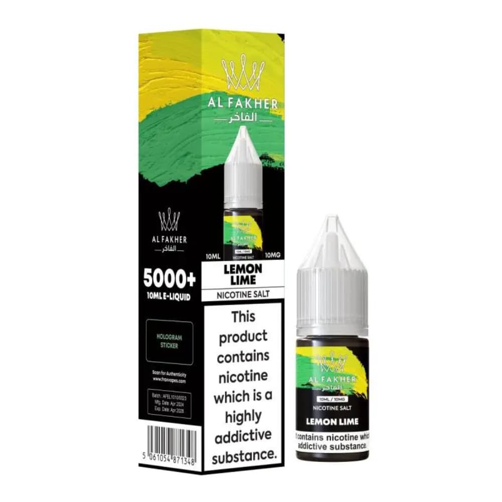  Lemon Lime / 20mg Al Fakher Nic Salts e liquids 10ml