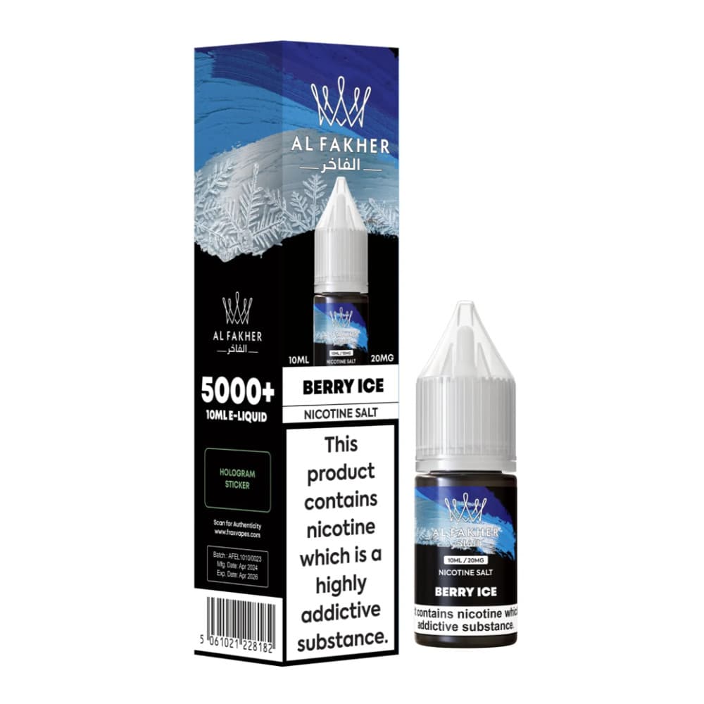  Berry Ice / 20mg Al Fakher Nic Salts e liquids 10ml