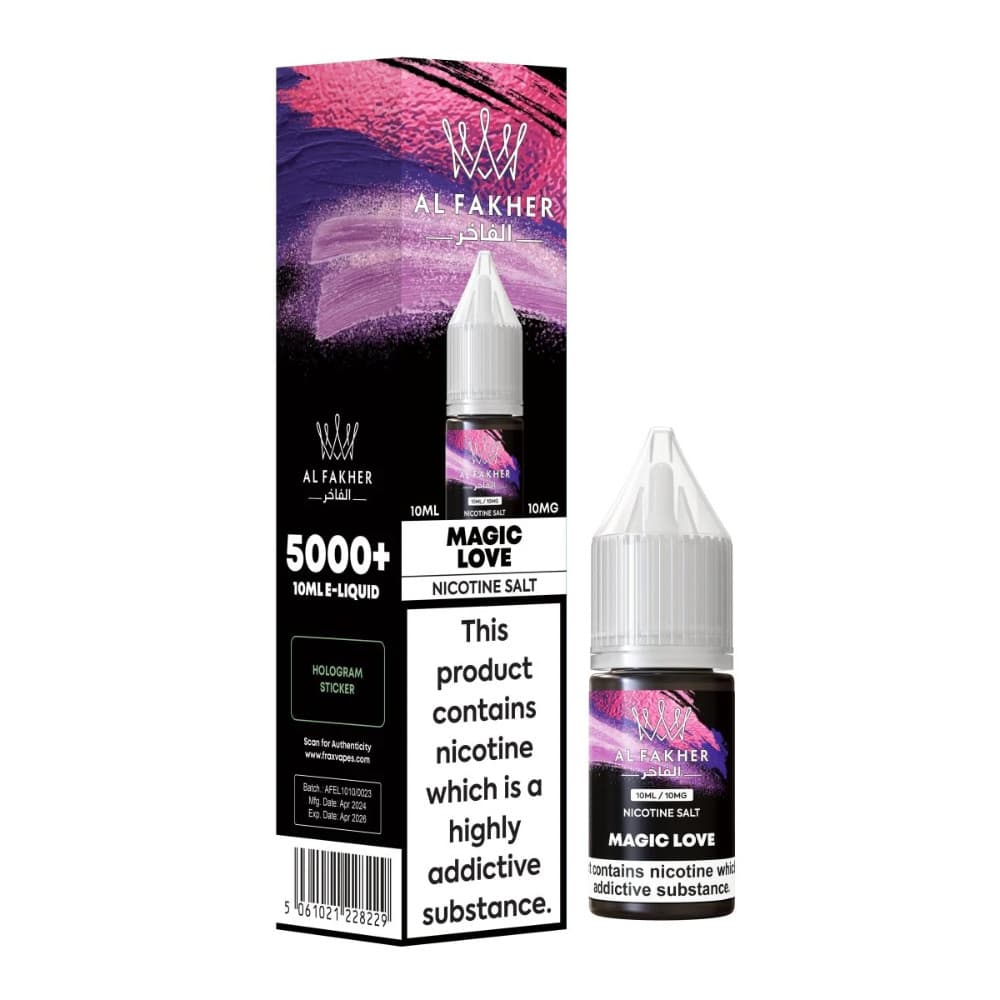  Magic Love / 20mg Al Fakher Nic Salts e liquids 10ml