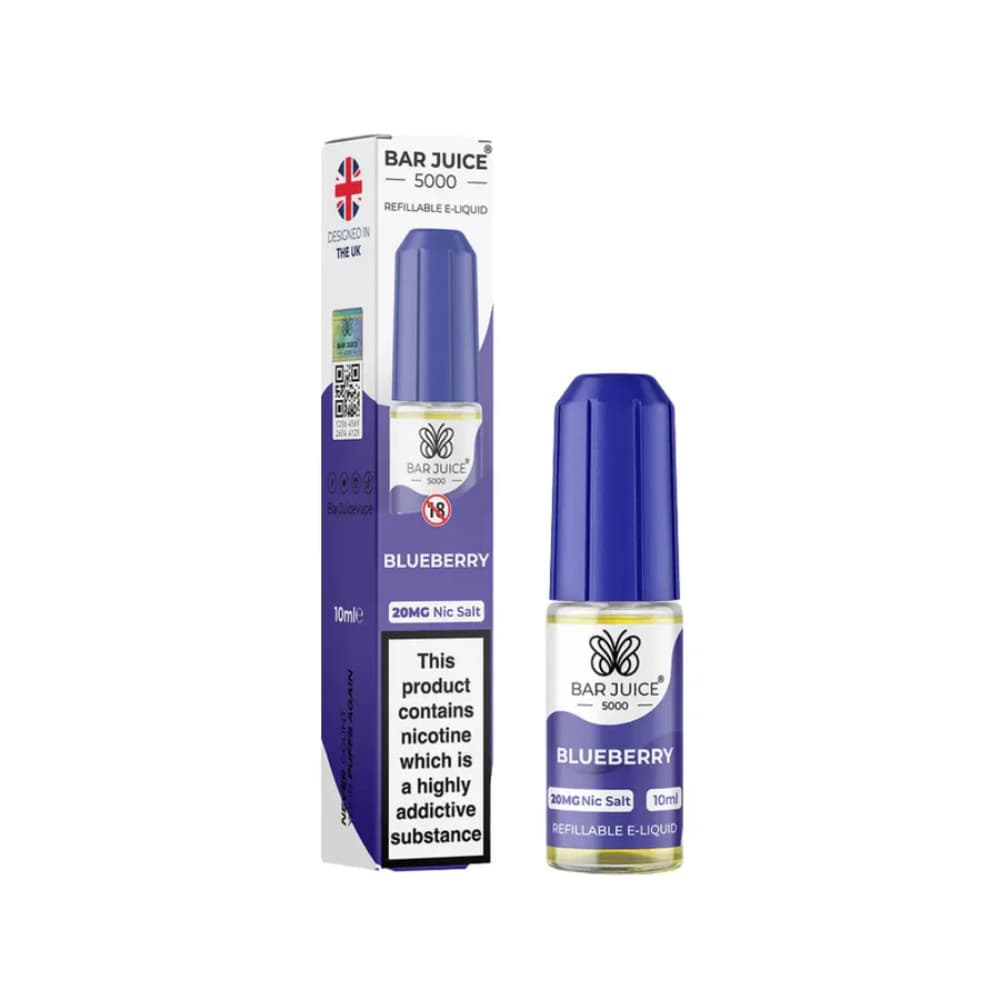  Blueberry / 20mg Bar Juice 5000 Nic Salt e-liquids