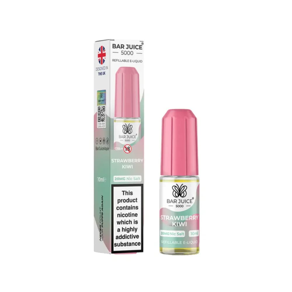  Strawberry Kiwi / 20mg Bar Juice 5000 Nic Salt e-liquids