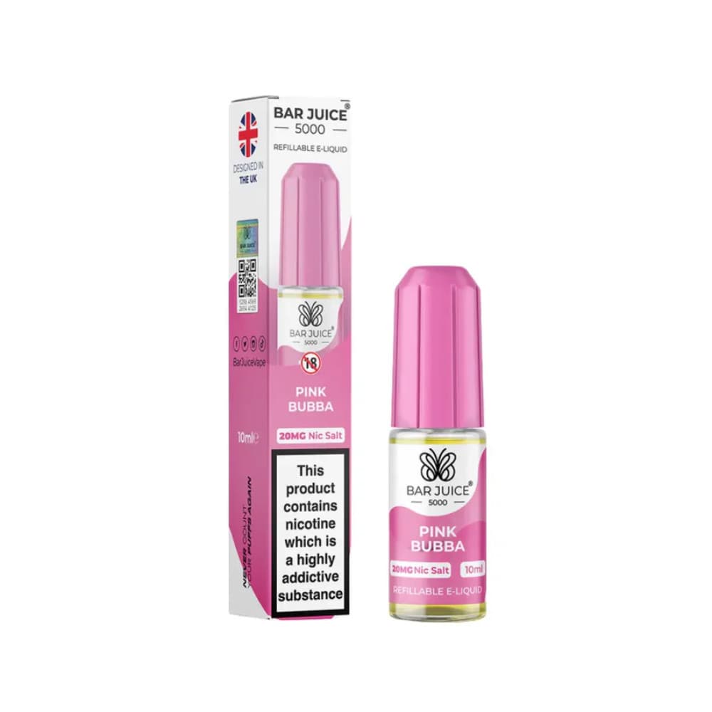  Pink Bubba / 20mg Bar Juice 5000 Nic Salt e-liquids