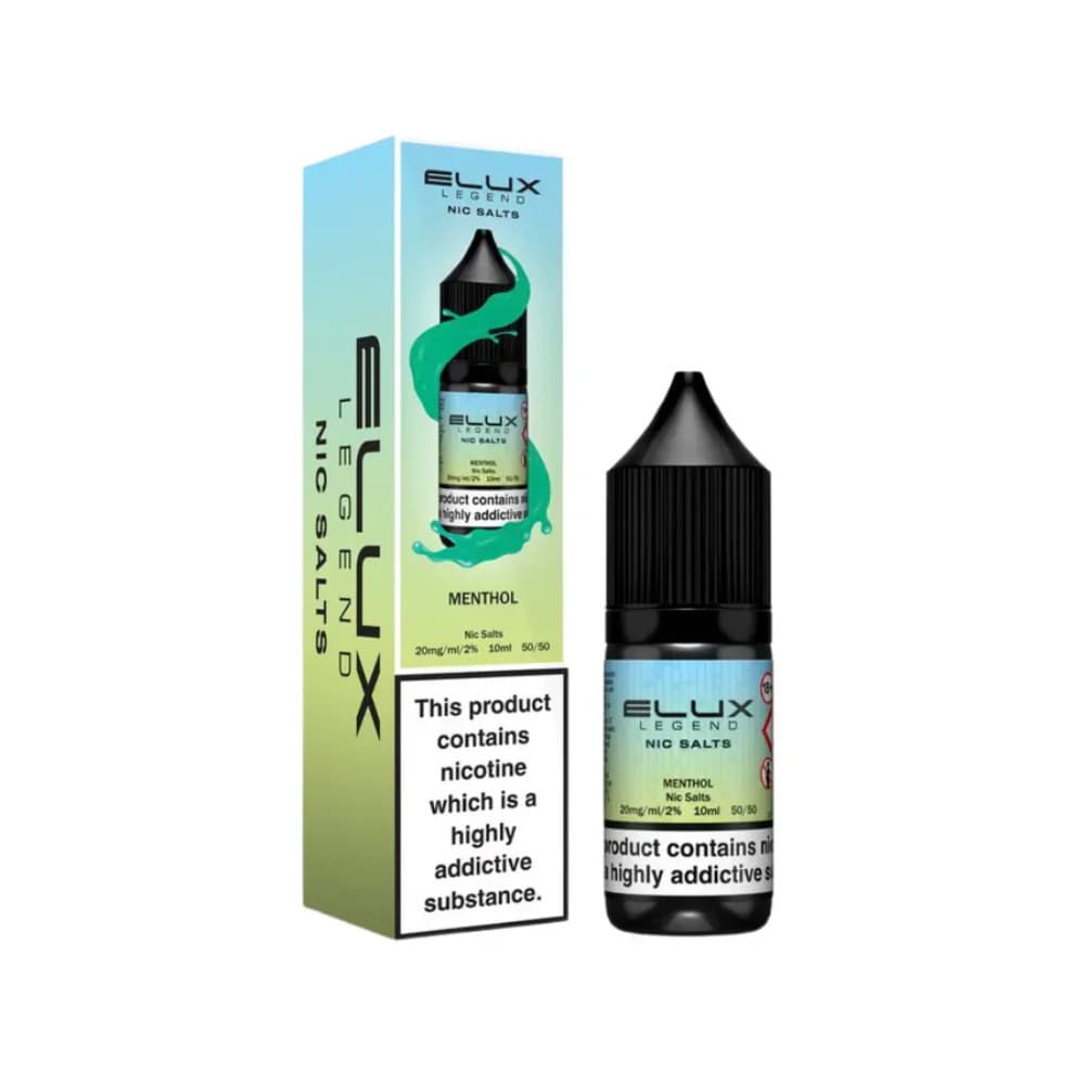  Menthol / 10mg Elux Legend Nic Salt E-Liquids