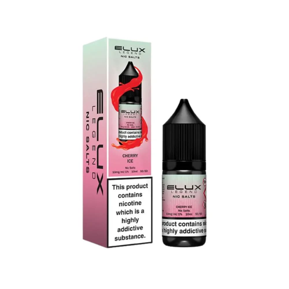  Cherry Ice / 10mg Elux Legend Nic Salt E-Liquids