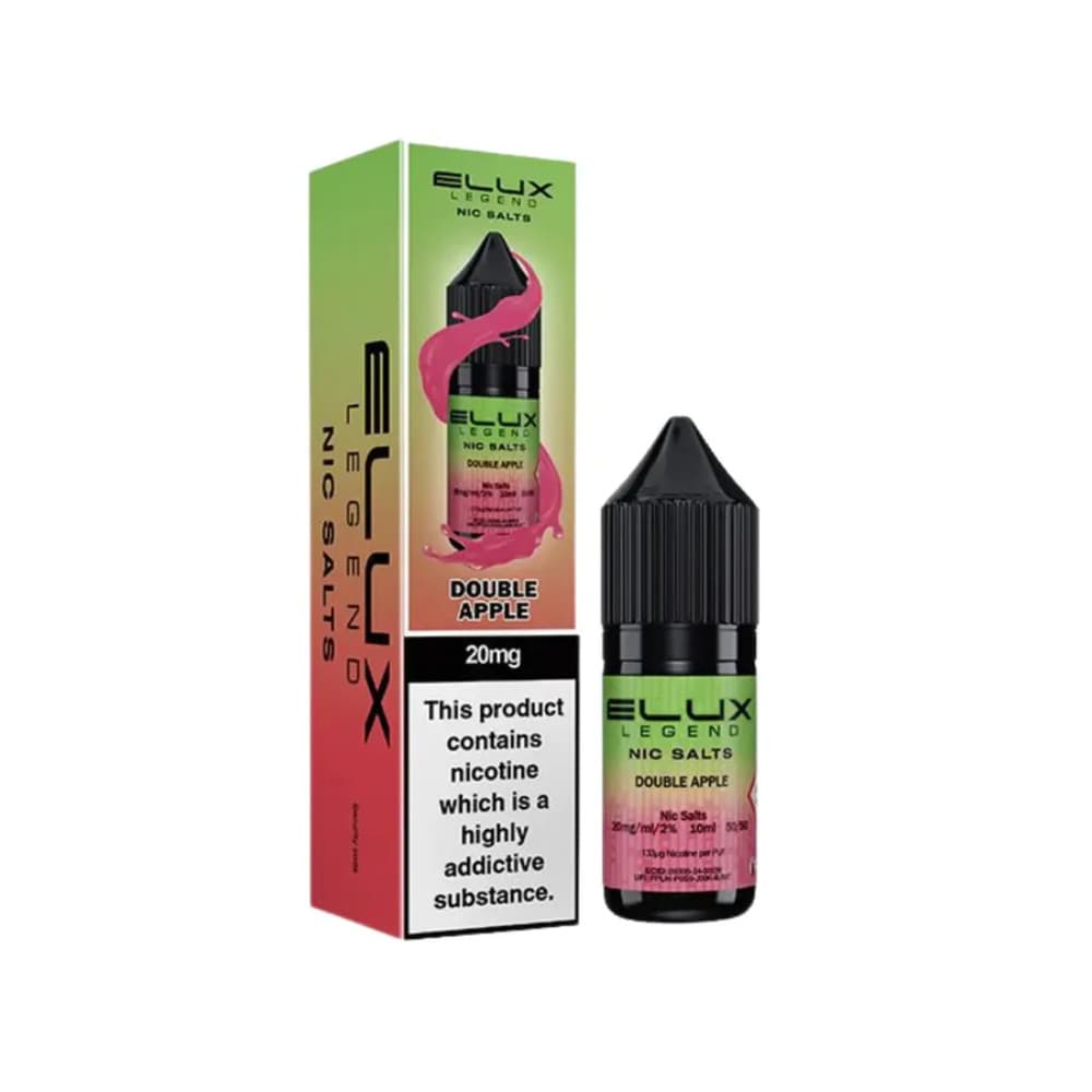 Double Apple / 10mg Elux Legend Nic Salt E-Liquids