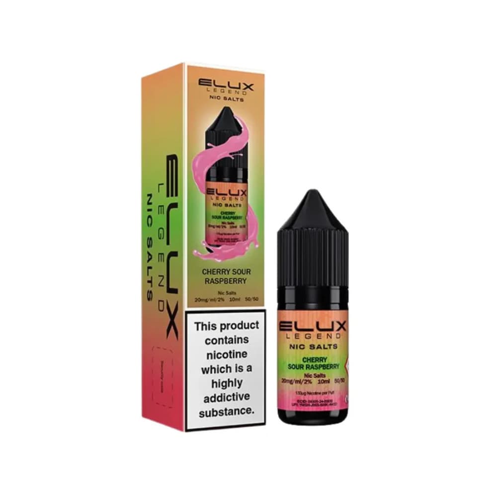  Cherry Sour Raspberry / 10mg Elux Legend Nic Salt E-Liquids