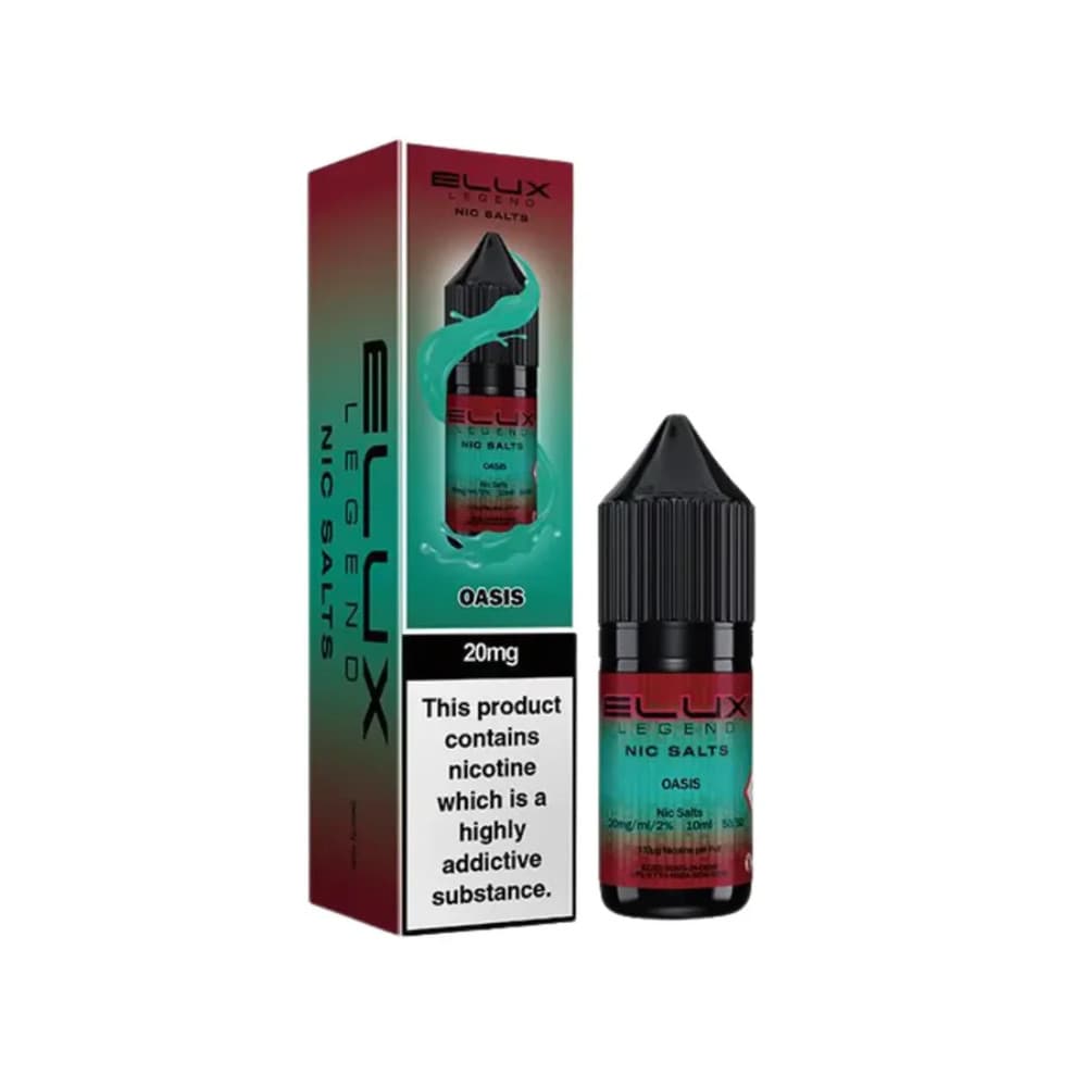  Oasis / 20mg Elux Legend Nic Salt E-Liquids