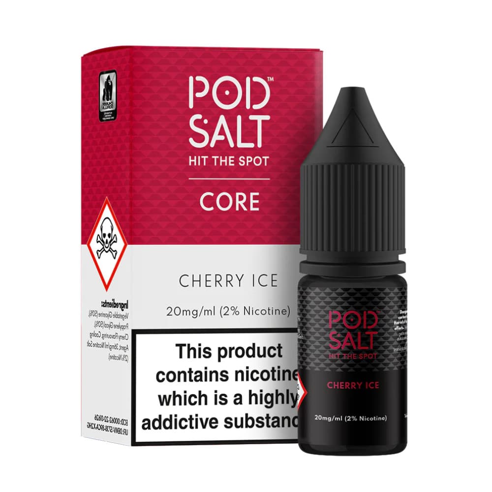 Cherry Ice / 20mg Pod Salt Core Nic Salts e liquids 10ml